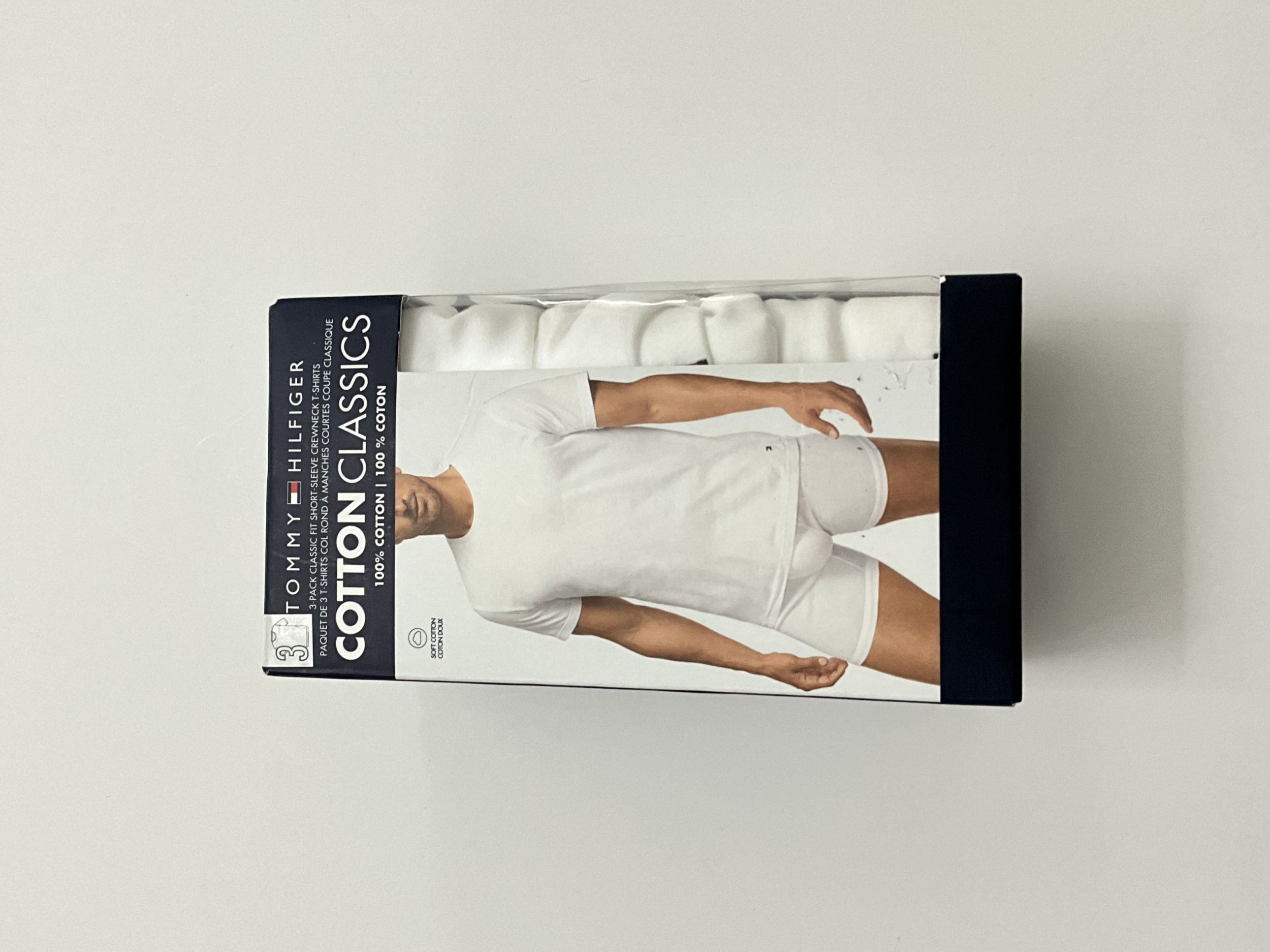 th003-set de 3 piezas playeras blanco-l