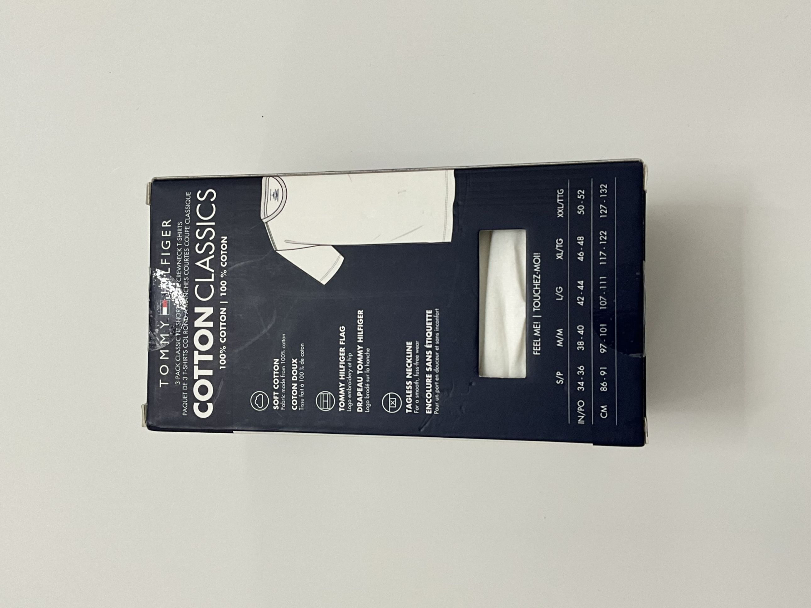 th003-set de 3 piezas playeras blanco-l  